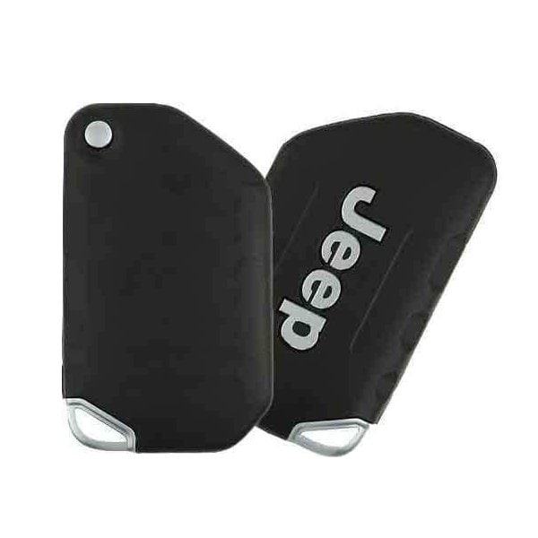 Oem NEW: 2018 - 2020 Jeep Wrangler Unlimited Smart Flip Key (No Buttons) - OHT1130261 SIP22 FIAT Ke RFK-JP-6785 - main